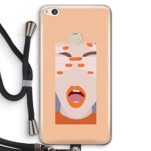 Surprise: Huawei Ascend P8 Lite (2017) Transparant Hoesje met koord