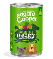 Edgard & Cooper Lam & Rund hond natvoer blik 400 gram