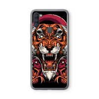 Tiger and Rattlesnakes: Samsung Galaxy A11 Transparant Hoesje