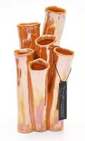 New Juul Vaas porselein 13x25cm oranje