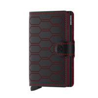 Secrid Mini Wallet Portemonnee Fuel Black-Red Secrid Mini Wallet Portemonnee Fuel Black-Red