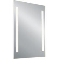 LED Badkamerspiegel - Trion Annes - IP44 - 18W - Rechthoek - Dip-Switch - Spiegelglas