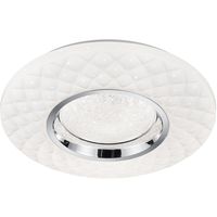 LED Plafondlamp - Trion Magum - 22W - Aanpasbare Kleur - Dimbaar - Afstandsbediening - Sterlicht - Rond - Mat Wit - Kunststof - thumbnail