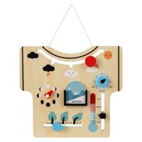 Kinderkalender Montessori Houten Speelgoed Over Seizoenen Weer Temperatuur en Vochtigheid