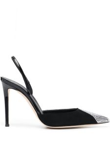 Giuseppe Zanotti escarpins Braflare 85 mm à bride arrière - Noir