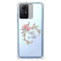 Xiaomi Redmi Note 12s Stevig Bumper Hoesje Boho Text - thumbnail