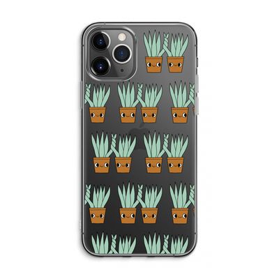 Sansevieria: iPhone 11 Pro Max Transparant Hoesje