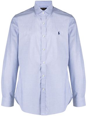 Polo Ralph Lauren chemise à logo brodé - Bleu