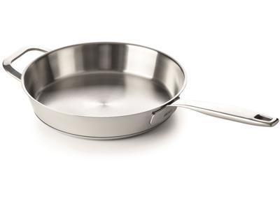 Beka Koekenpan Maestro RVS met tegengreep ø 32 cm - zonder anti-aanbaklaag - geschikt voor alle warmtebronnen