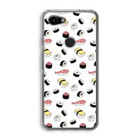 Sushi time: Google Pixel 3a Transparant Hoesje