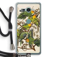 Carolinaparkiet: Sony Xperia XZ2 Compact Transparant Hoesje met koord