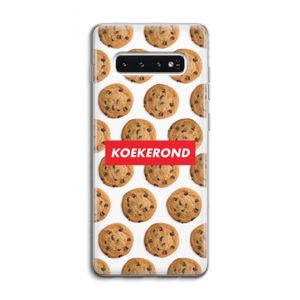 Koekerond: Samsung Galaxy S10 4G Transparant Hoesje