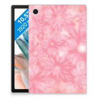 Samsung Galaxy Tab A8 2021/2022 Siliconen Hoesje Spring Flowers - thumbnail