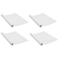 vidaXL Deurfolies zelfklevend 4 st 210x90 cm PVC withoutkleurig vidaXL Deurfolies zelfklevend 4 st 210x90 cm PVC withoutkleurig