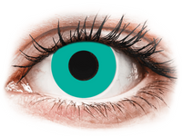 CRAZY LENS - Solid Turquoise - zonder sterkte (2 gekleurde daglenzen) CRAZY LENS - Solid Turquoise - zonder sterkte (2 gekleurde daglenzen)