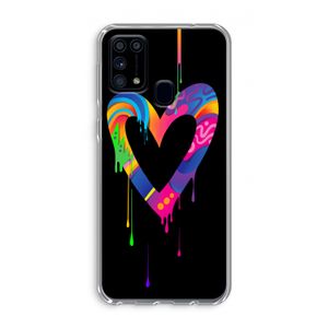 Melts My Heart: Samsung Galaxy M31 Transparant Hoesje
