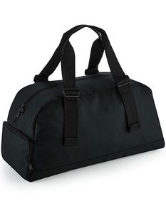 Atlantis BG278 Recycled Essentials Holdall - Black - 55 x 28 x 25 cm