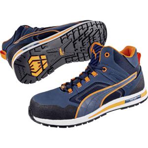 PUMA Crosstwist Mid 633140-40 Hoge veiligheidsschoenen S3 Schoenmaat (EU): 40 Blauw, Oranje 1 stuk(s)