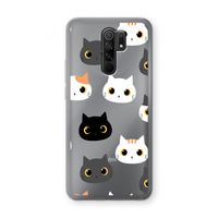 Katten: Xiaomi Redmi 9 Transparant Hoesje