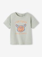 'Zeedieren' baby T-shirt met korte mouwen blauwgroen - thumbnail