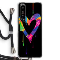 Melts My Heart: Sony Xperia 1 III Transparant Hoesje met koord