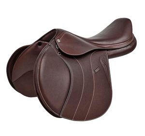 Equiline springzadel E4 bruin maat:17 m