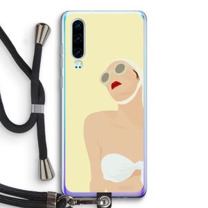 Summer: Huawei P30 Transparant Hoesje met koord