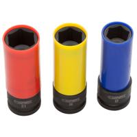 Expert by Facom Set Velgdoppen Legeringen | 17, 19, 21 mm - E194676 Expert by Facom Set Velgdoppen Legeringen | 17, 19, 21 mm - E194676