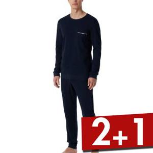 Schiesser Fine Interlock Cotton Long Pyjama