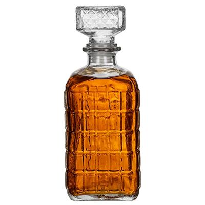 Alessandro Whisky/likeur karaf - 950 ml - Kristalglas look - Karaffen voor sterke drank