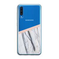 A touch of peach: Samsung Galaxy A50 Transparant Hoesje