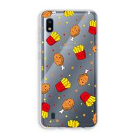 Chicken 'n Fries: Samsung Galaxy A10 Transparant Hoesje