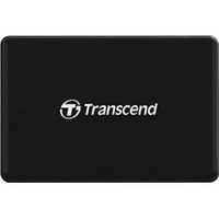 Transcend RDF8 geheugenkaartlezer Micro-USB Zwart - thumbnail