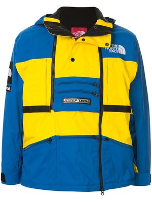 Supreme veste colour block à détails de zips - Bleu