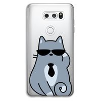 Cool cat: LG V30 Transparant Hoesje