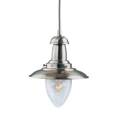 Searchlight Ø 18cm hanglampFisherman Mat zilver - 5787SS