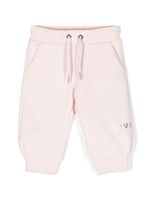 Givenchy Kids pantalon de jogging en coton à logo 4G - Rose