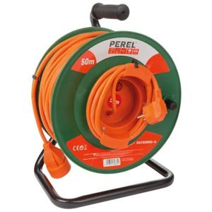 Tuinhaspel 50 meter 3G1.5 oranje randaarde