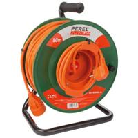 Tuinhaspel 50 meter 3G1.5 oranje randaarde