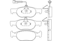 Remblokken set 2193002