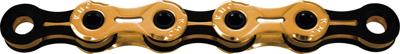 KMC Chain x11sl ti-n gold/black waxed