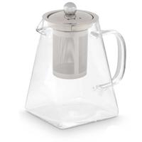 Vivalto Design Theepot - 800 ml - glas - transparant - deksel/handvat/infuser - thumbnail