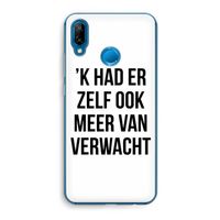 Meer verwacht: Huawei P20 Lite Transparant Hoesje