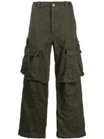 Purple Brand pantalon droit à poches cargo - Vert