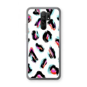 Cheetah color: Xiaomi Redmi 9 Transparant Hoesje
