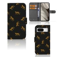 Telefoonhoesje | Met pasjeshouder | voor Google Pixel 8 Leopards
