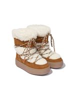 Moon Boot Kids bottes Ltrack Tube - Marron