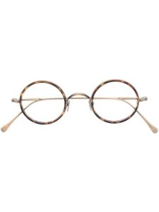 Kame Mannen lunettes de vue rondes Sai 138 - Marron