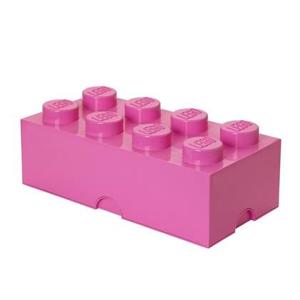 LEGO - Opbergbox Brick 8, Roze - LEGO