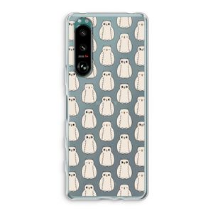Uilen: Sony Xperia 5 III Transparant Hoesje
